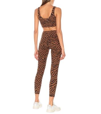 Kellam zebra-print sports bra | Varley