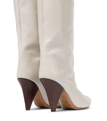 Lelize leather knee-high boots | Isabel Marant
