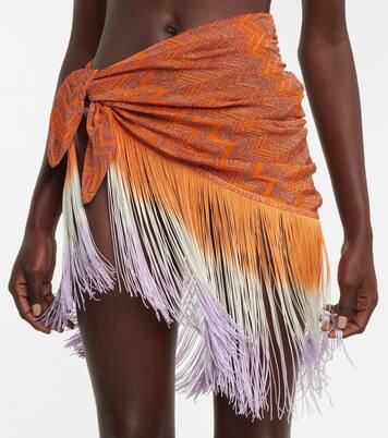 Zig-zag knit shawl | Missoni Mare