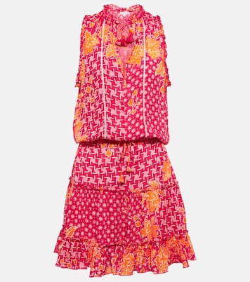 Clara floral minidress | Poupette St Barth