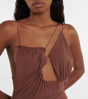 Cutout ruched minidress | Nensi Dojaka
