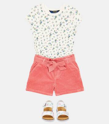 Short en velours côtelé de coton | Polo Ralph Lauren Kids