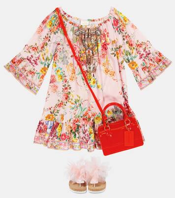 Bedrucktes Kleid aus Baumwolle | Camilla Kids