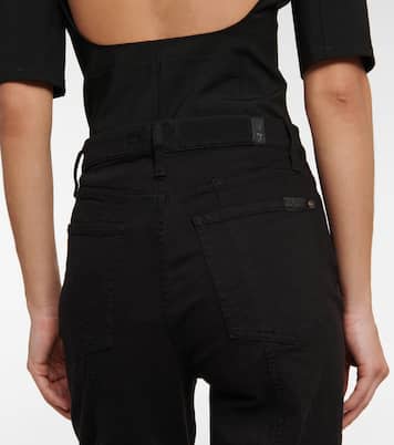 High-Rise Flared Jeans Dojo | 7 For All Mankind