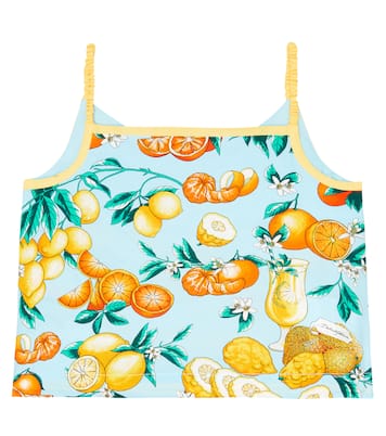 Caraco imprimé en coton | Dolce&Gabbana Kids
