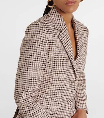 Fenice gingham blazer | Altuzarra