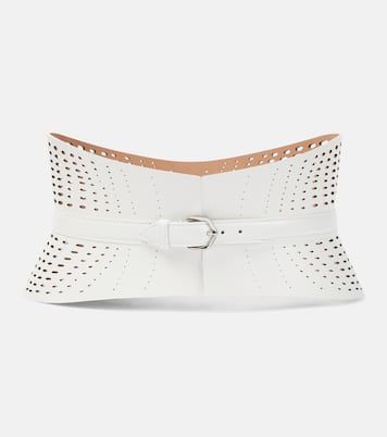 Cintura a corsetto Neo in pelle | Alaïa