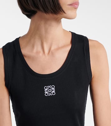 Tank top Anagram in misto cotone | Loewe