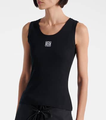 Tank top Anagram in misto cotone | Loewe