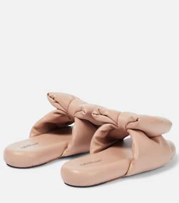 Padded nappa slippers | Off-White