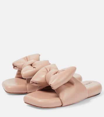 Padded nappa slippers | Off-White