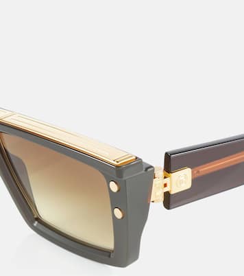 Occhiali da sole squadrati con logo | Balmain