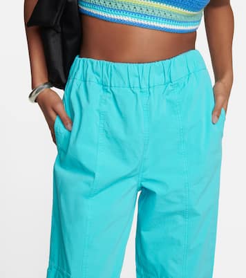 Pantalones en mezcla de algodón | Ganni