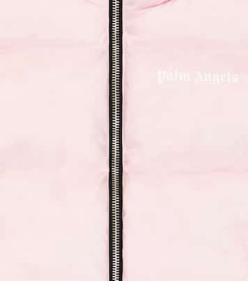 Logo puffer vest | Palm Angels Kids
