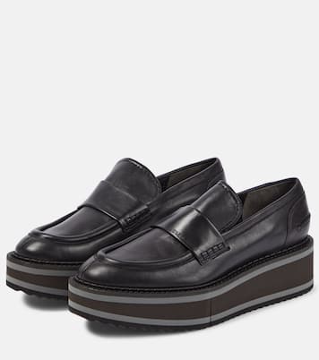 Mocassini con plateau Bahati in pelle | Clergerie