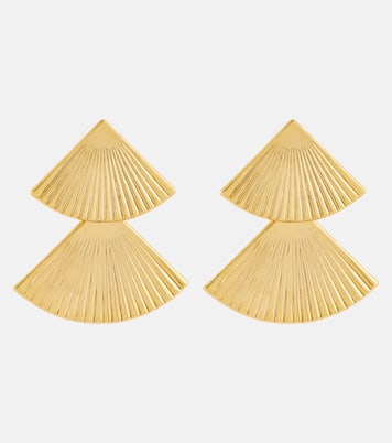 Vanna gold-plated earrings | Jennifer Behr