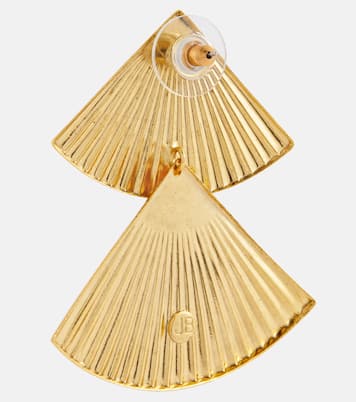 Vanna gold-plated earrings | Jennifer Behr