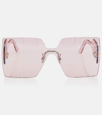 DiorClub M5U square sunglasses in pink Dior Eyewear Mytheresa