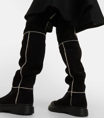 Botas altas H619 de ante | Hogan