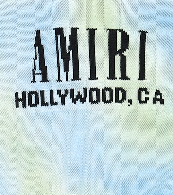 Pullover tie-dye in lana con logo | Amiri Kids
