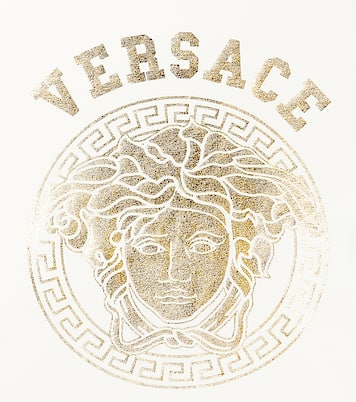 Bébé – T-shirt Barocco en coton mélangé | Versace Kids