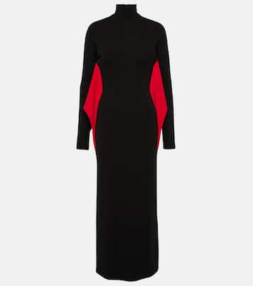 Abito midi con collo alto | Ferragamo