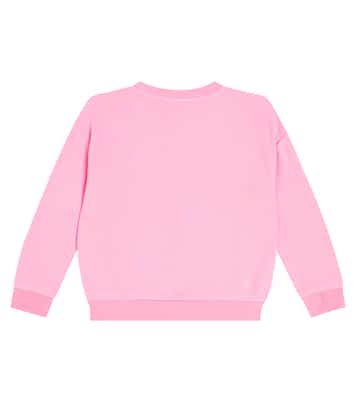 Sudadera de jersey de algodón con bolso | Marc Jacobs Kids