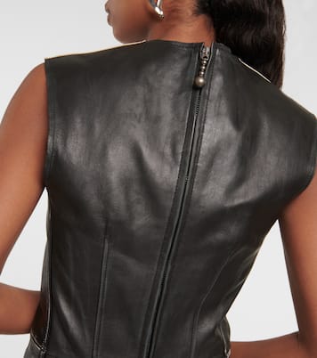 Minikleid aus Leder | Acne Studios