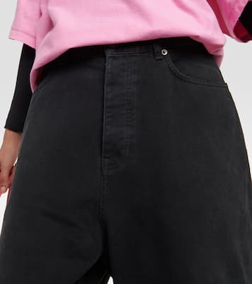 Jeans a gamba larga e vita alta | Balenciaga