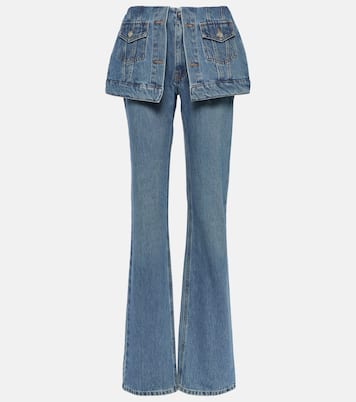 Jeans con solapas | Coperni