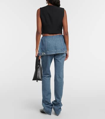 Jeans con solapas | Coperni