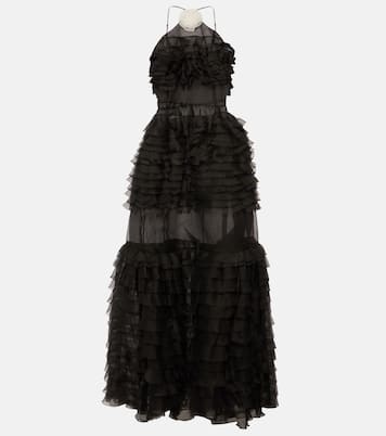 Florian tiered ruffled organza gown | Staud