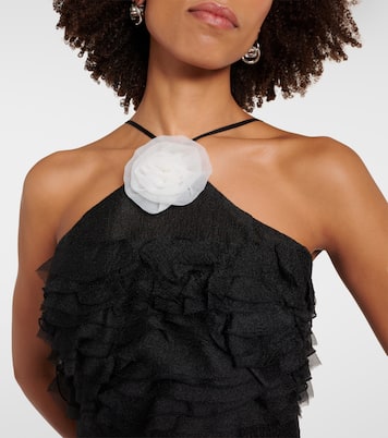 Florian tiered ruffled organza gown | Staud