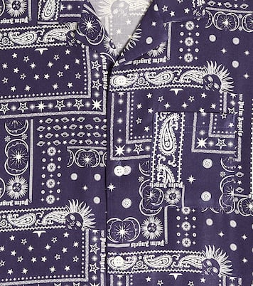 Bedrucktes Hemd aus Baumwolle | Palm Angels Kids