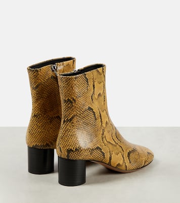 Laeden leather ankle boots | Isabel Marant