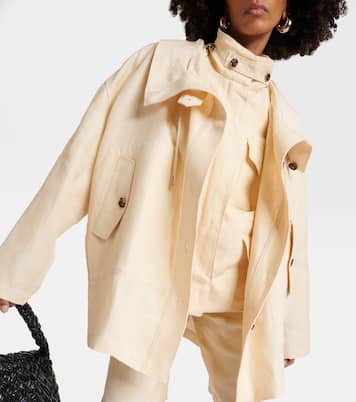 Giacca Dominick in lino | Loro Piana