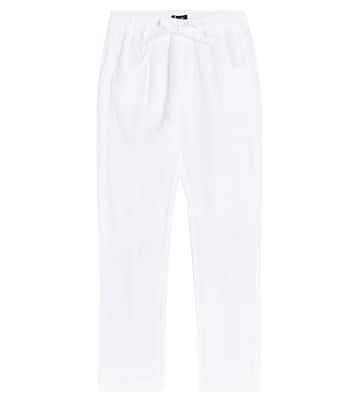 Linen slim pants | Il Gufo