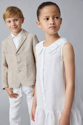 Linen slim pants | Il Gufo