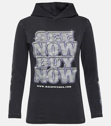 Hoodie SNBN aus Jersey | Balenciaga