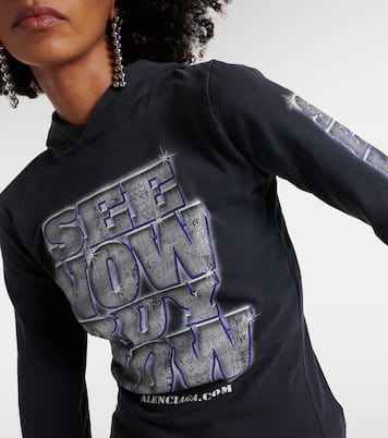 Hoodie SNBN aus Jersey | Balenciaga