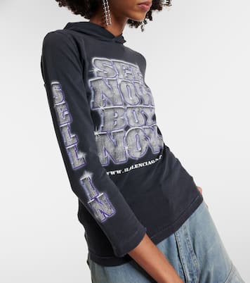 Hoodie SNBN aus Jersey | Balenciaga