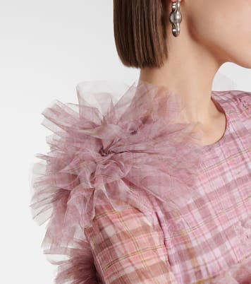 Robe Dinana à carreaux | Acne Studios