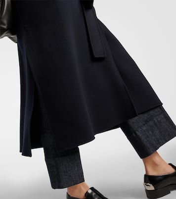 Belted virgin wool coat | 'S Max Mara