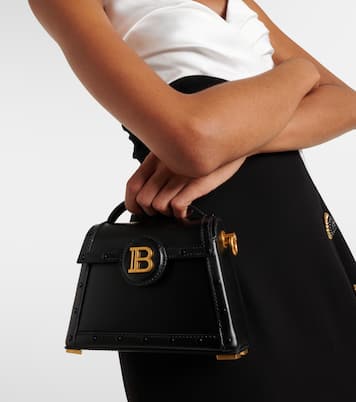 Schultertasche B-Buzz Dynasty Small aus Leder | Balmain