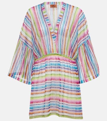 Minikleid aus Häkelstrick | Missoni