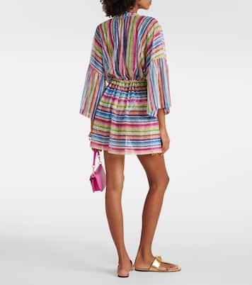 Minikleid aus Häkelstrick | Missoni