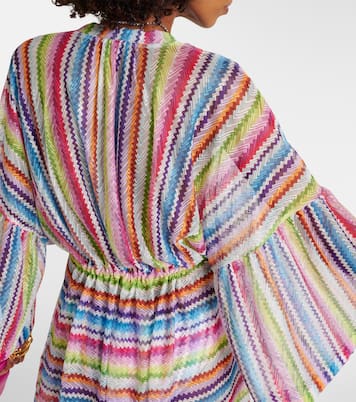 Minikleid aus Häkelstrick | Missoni