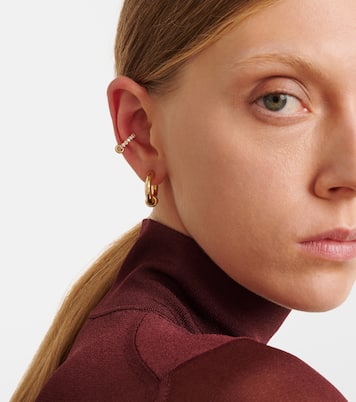 Boucle d'oreille unique en or 18 ct et diamants | Spinelli Kilcollin