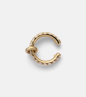 Boucle d'oreille unique en or 18 ct et diamants | Spinelli Kilcollin