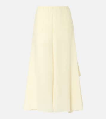 Pantaloni culottes in georgette di seta | Chloé